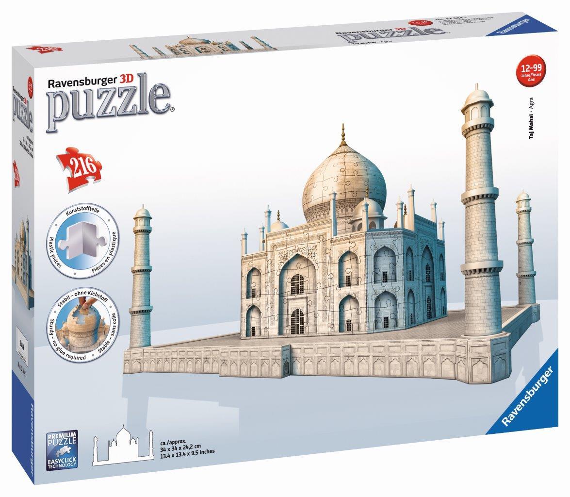 Taj Mahal 3D Puzzle 216pc (Ravensburger Puzzle)