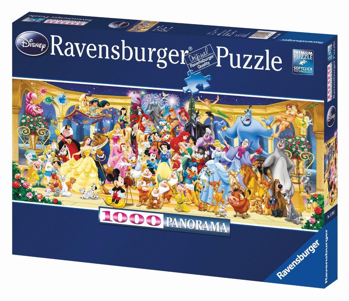 Disney Characters Pano Puzzle 1000pc (Ravensburger Puzzle)