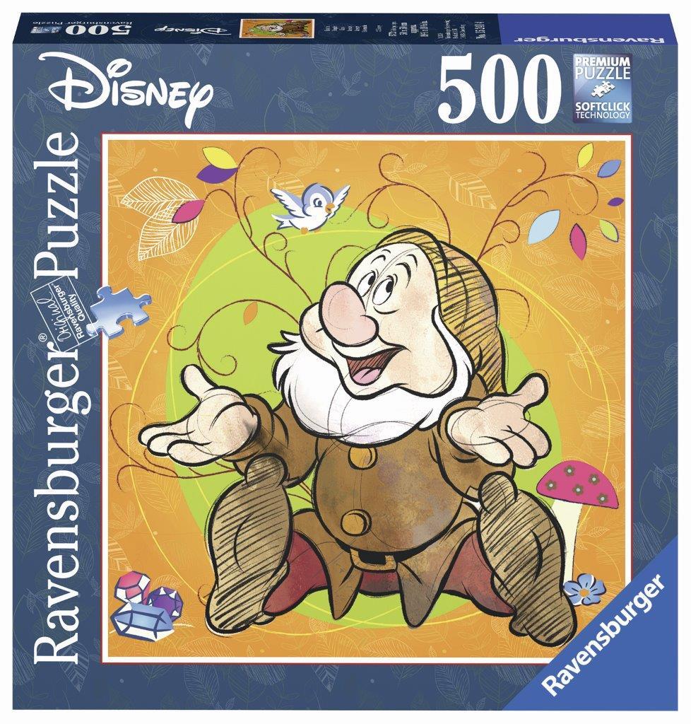 Disney Sneezy Puzzle 500pc Square (Ravensburger Puzzle)