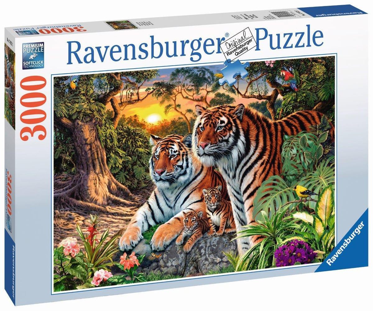 Hidden Tigers Puzzle 3000pc (Ravensburger Puzzle)