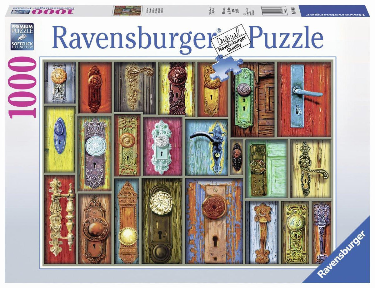Antique Doorknobs Puzzle 1000pc (Ravensburger Puzzle)