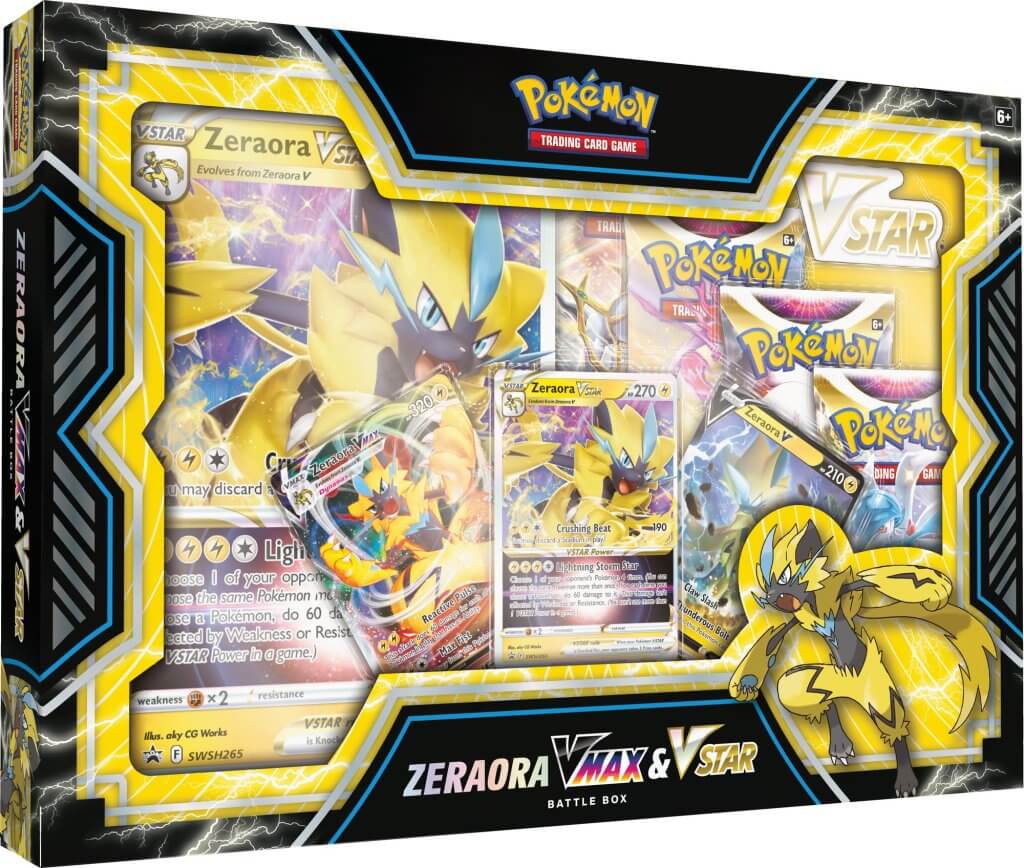 Pokemon TCG - Deoxys/Zeraora VMAX &amp; VSTAR (Battle Box)