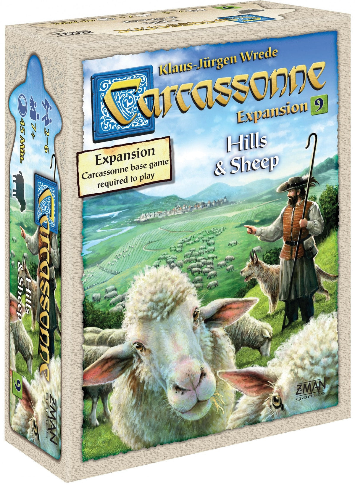 Carcassonne - Hills And Sheep (Expansion #9)