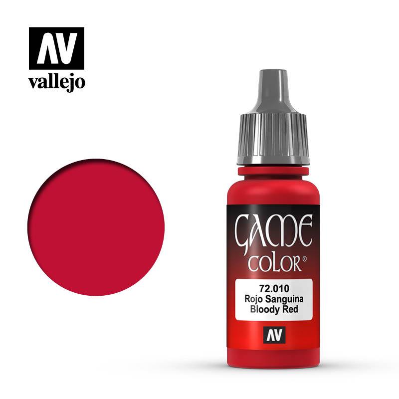 Vallejo Game Colour Bloody Red 17 ml