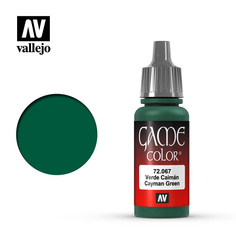 Vallejo Game Colour Cayman Green 17 ml