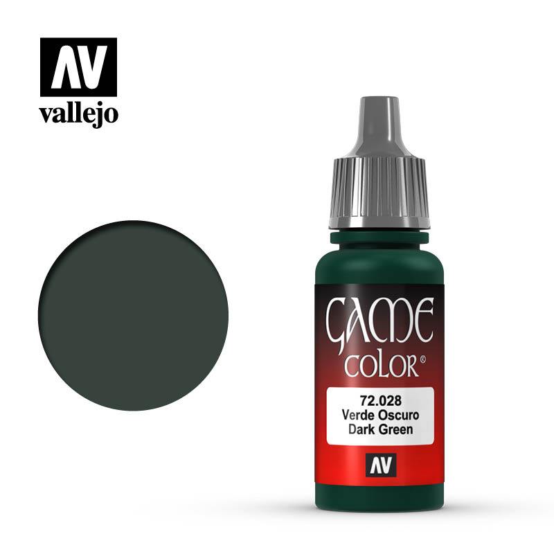 Vallejo Game Colour Dark Green 17 ml