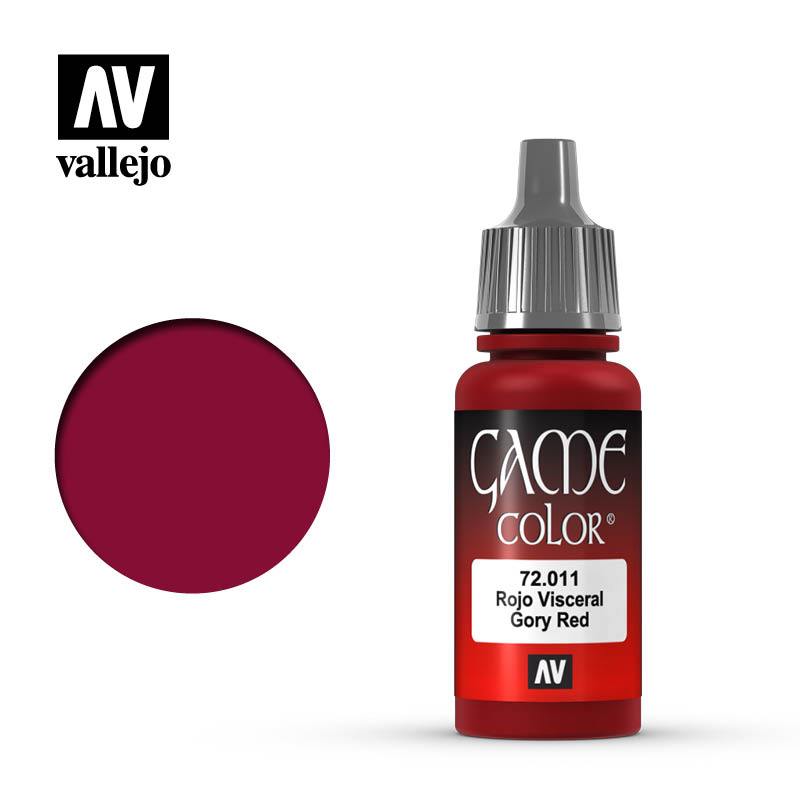 Vallejo Game Colour Gory Red 17 ml