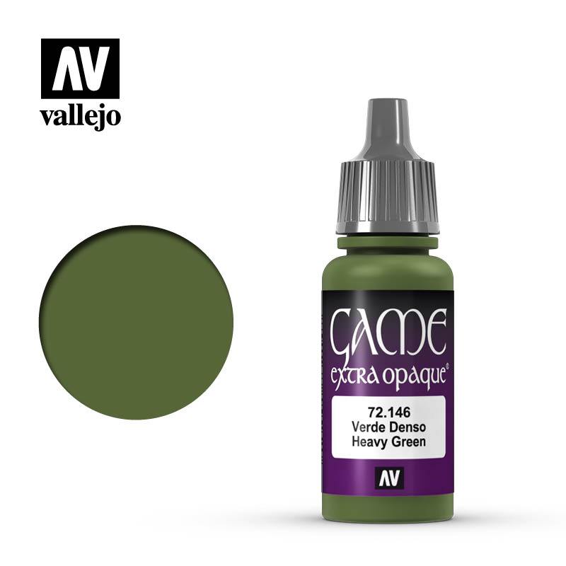 Vallejo Game Colour Extra Opaque Heavy Green 17 ml