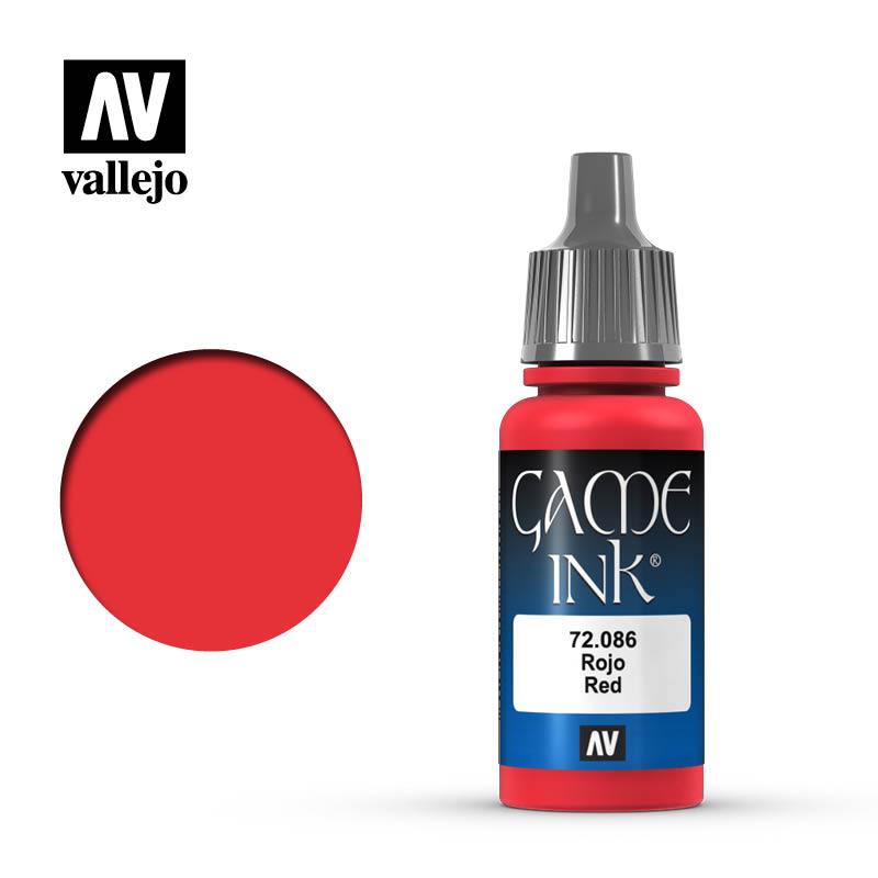 Vallejo Game Colour Ink Red 17 ml