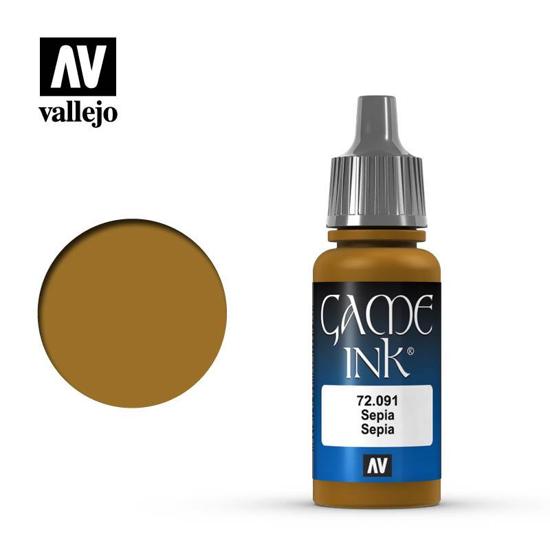 Vallejo Game Colour Ink Sepia 17 ml