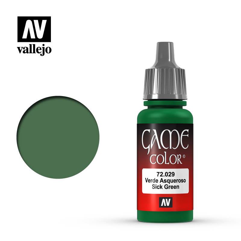 Vallejo Game Colour Sick Green 17 ml