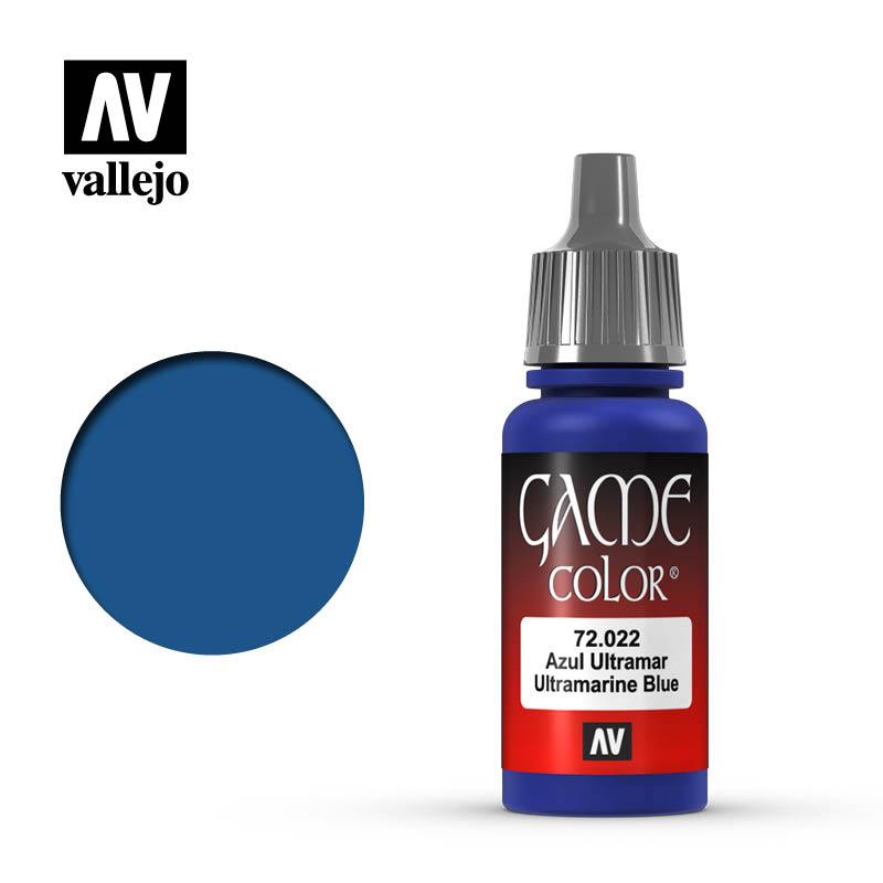 Vallejo Game Colour Ultramarine Blue 17 ml