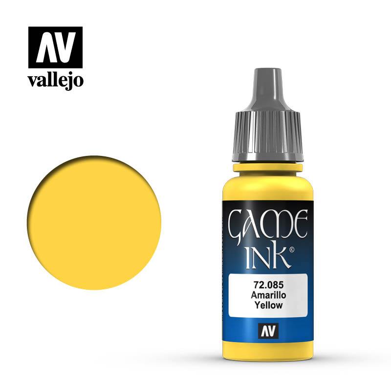 Vallejo Game Colour Ink Yellow 17 ml