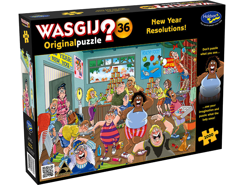 WASGIJ? Original #36 - New Year Resolutions! 1000pc Puzzle