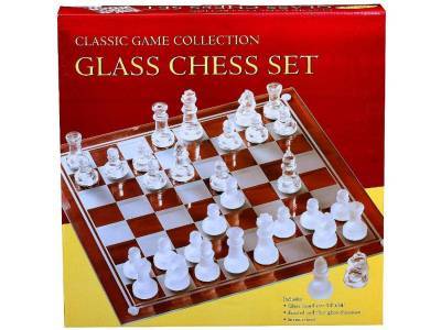 Chess - 14&quot; Glass Set (Hansen)