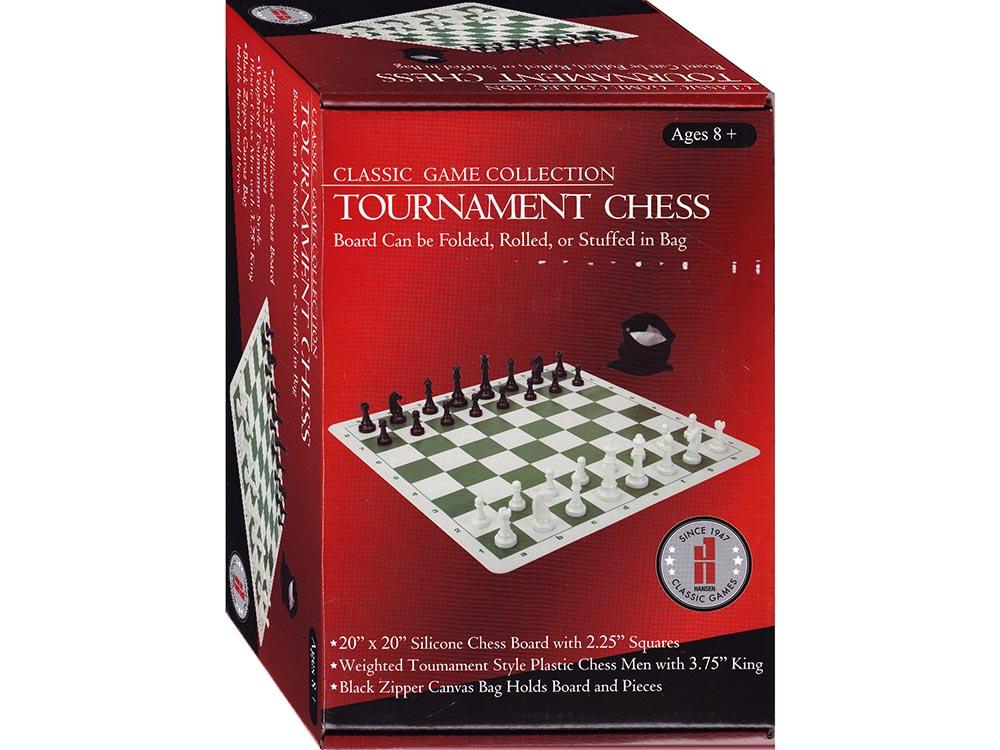 Chess - 20&quot; Tournament Set with Vinyl Mat (Hansen)