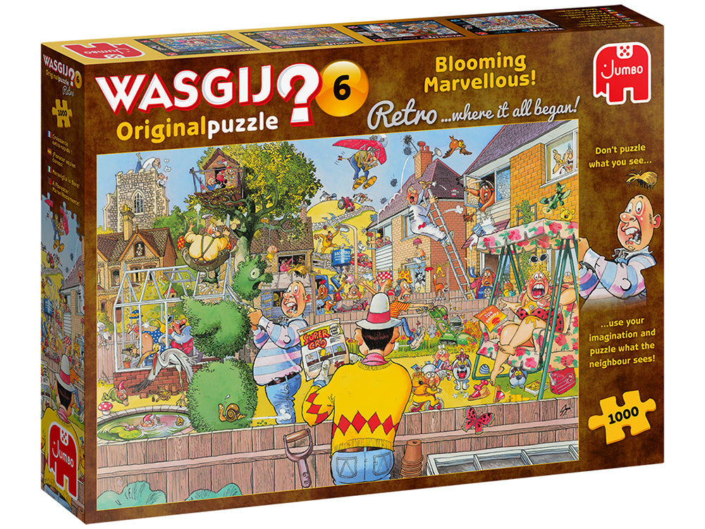 WASGIJ? Original #6 (Retro) - Blooming Marvellous! 1000pc Puzzle