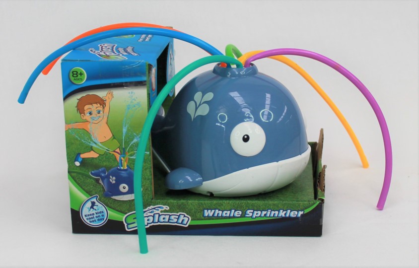 Toy Water Sprinkler Whacky Whale