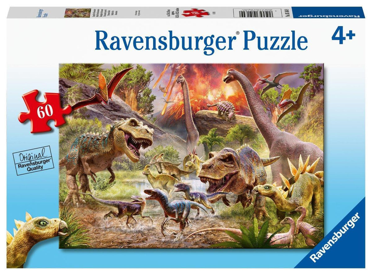 Dinosaur Dash Puzzle 60pc (Ravensburger Puzzle)