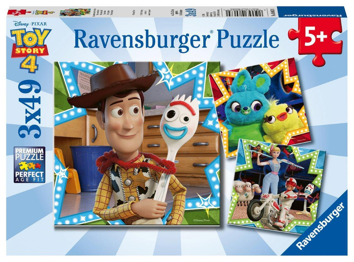 Disney Toy Story 4 Puzzle 3x49pc (Ravensburger Puzzle)