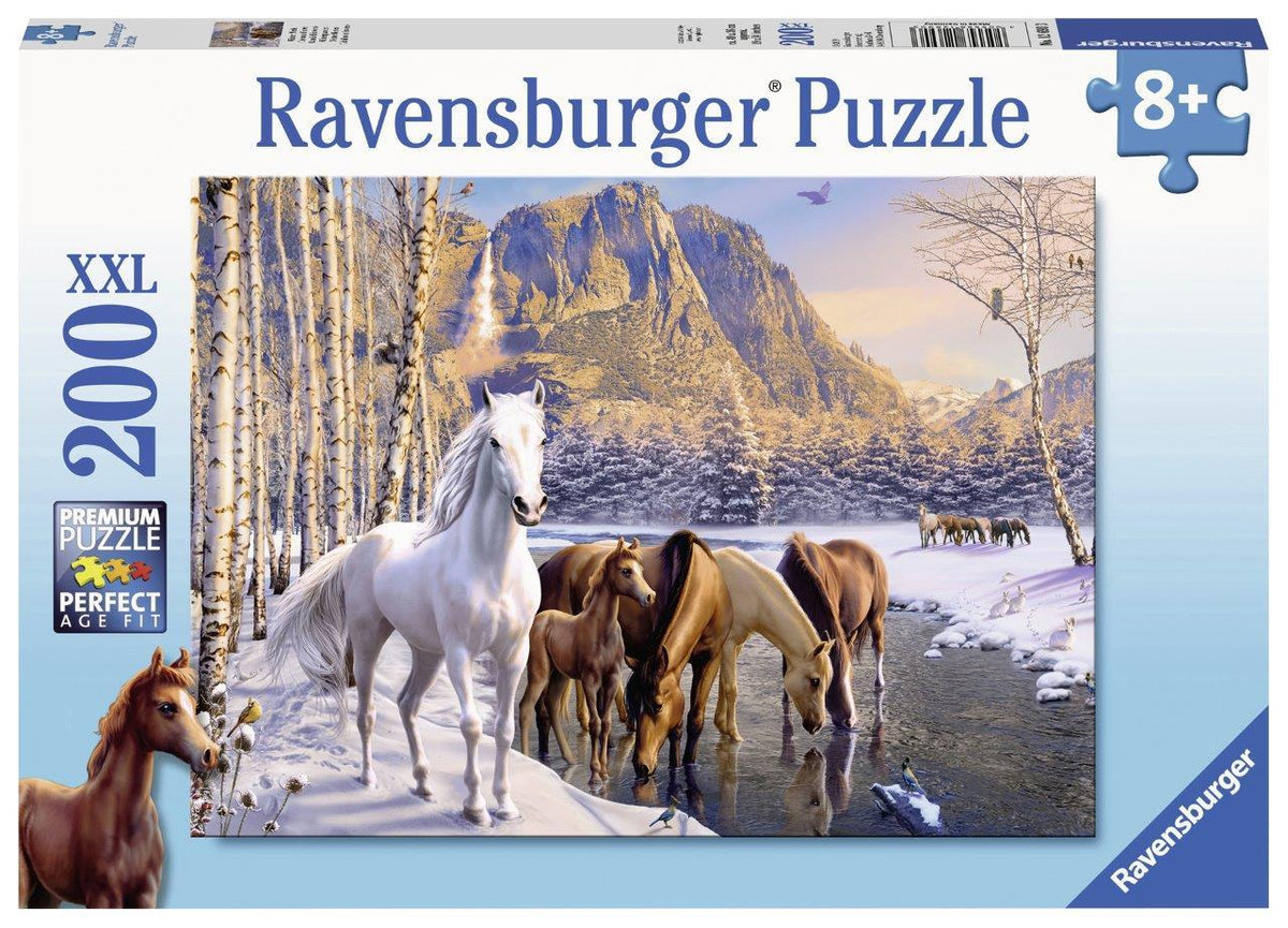 Winter Horses Puzzle 200pc (Ravensburger Puzzle)