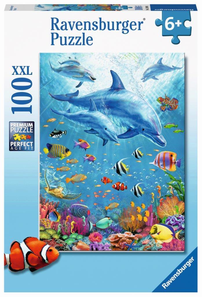 Pod Of Dolphins 100pc (Ravensburger Puzzle)
