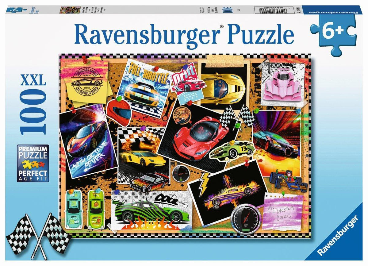 Dream Cars! 100pc (Ravensburger Puzzle)