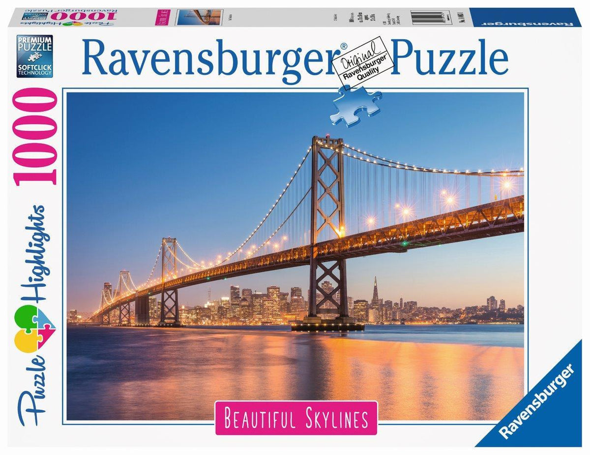 San Francisco Puzzle 1000pc (Ravensburger Puzzle)