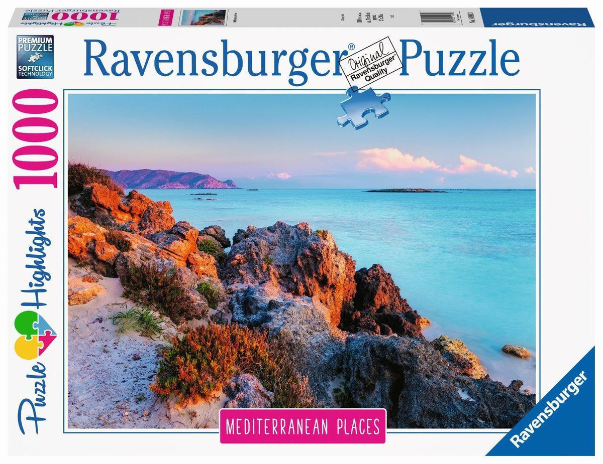 Mediterranean Greece 1000pc (Ravensburger Puzzle)