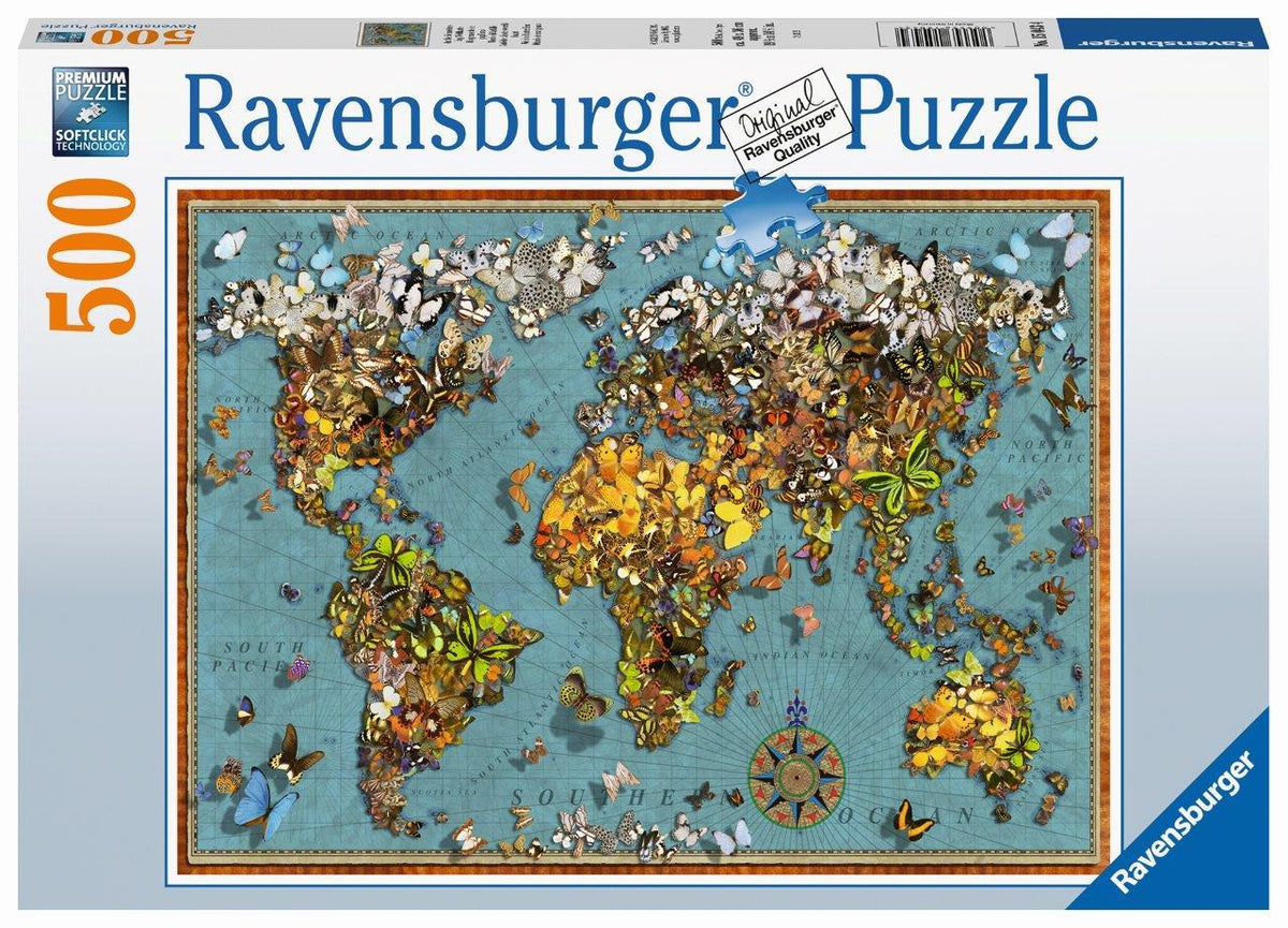 World Of Butterflies 500pc (Ravensburger Puzzle)