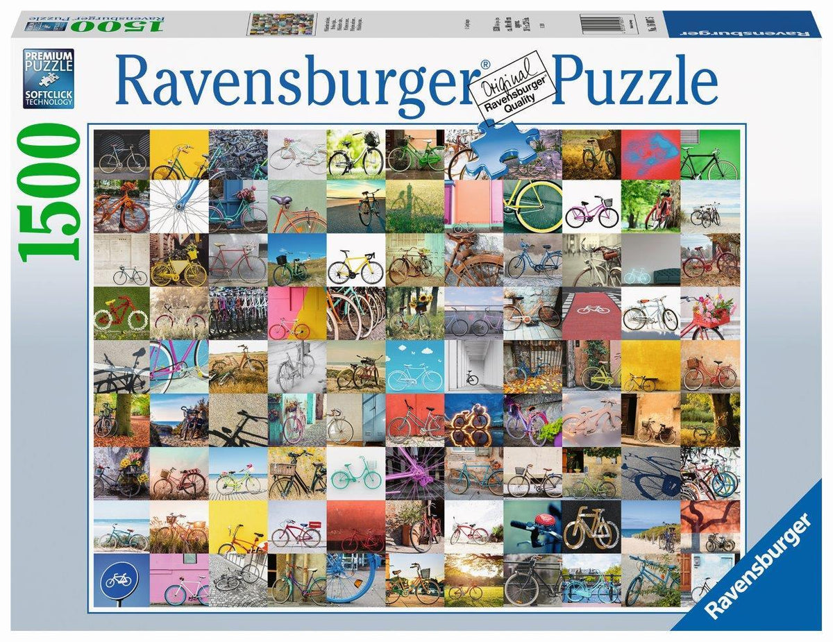99 Bicycles And More ... 1500pc (Ravensburger Puzzle)