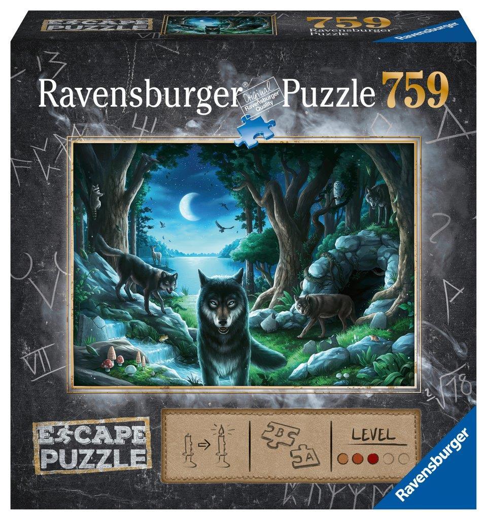 Escape Puzzle #7 - The Curse Of The Wolves 759pc (Ravensburger Puzzle)