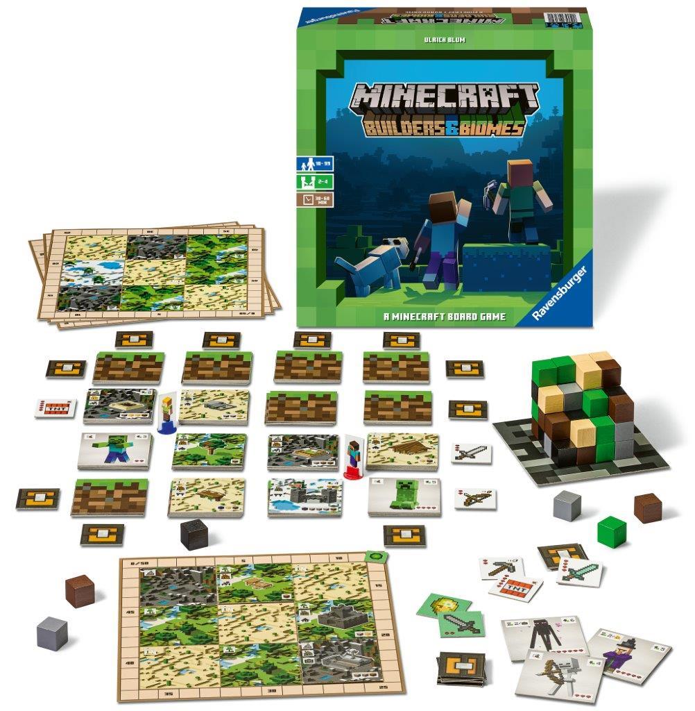 Minecraft: Builders &amp; Biomes Board Game