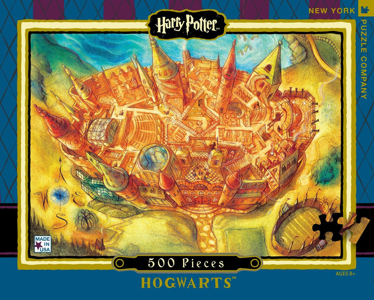 Harry Potter - Hogwarts 500pc Puzzle