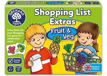 Orchard Toys - Shopping List Extras: Fruit &amp; Veg