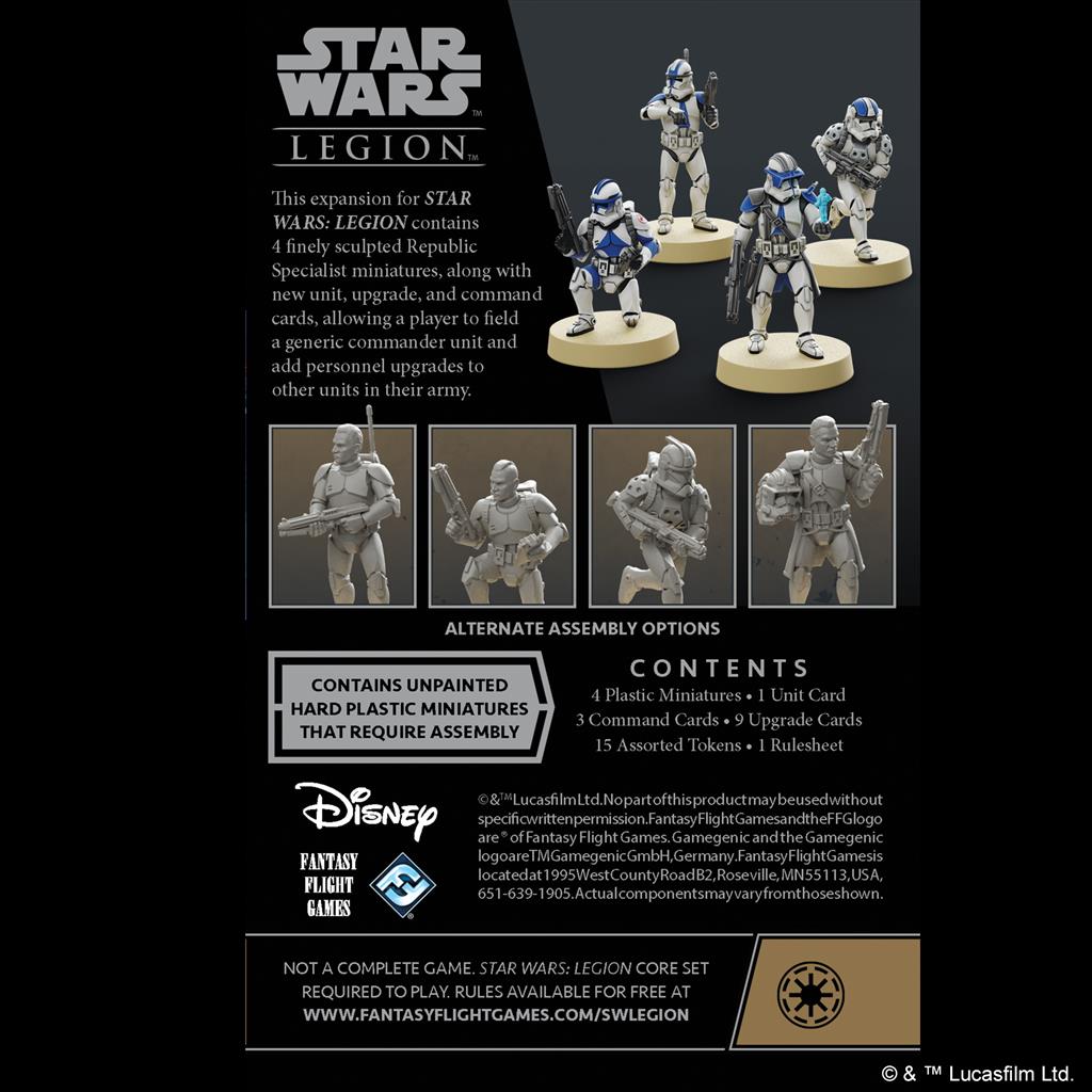 Republic Specialists Personnel Expansions (Star Wars Legion)