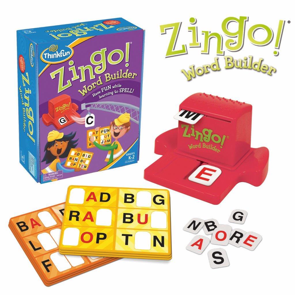 ThinkFun - Zingo! Word Builder Game